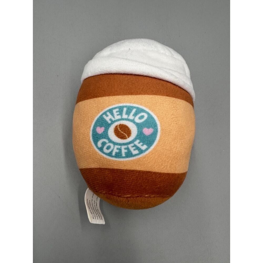 Mini Hello Coffee Latte Plush 4.5" Stuffed Animal